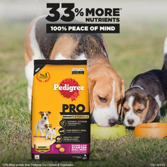 Pedigree PRO Small Breed Starter Dry Food for Pregnant & Lactating Dogs — 3 to 12 Weeks.