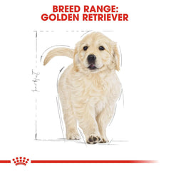 Royal Canin Golden Retriever Puppy Food.