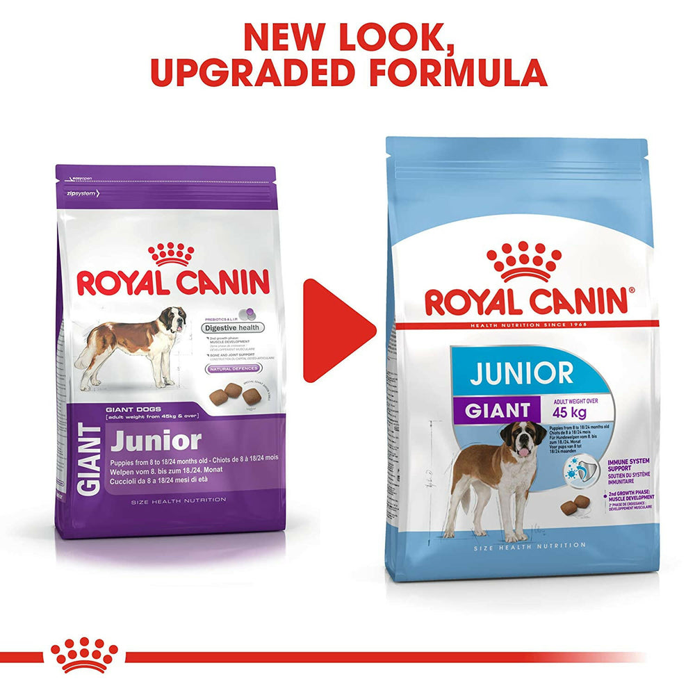 Royal Canin Giant Junior Dog Food.