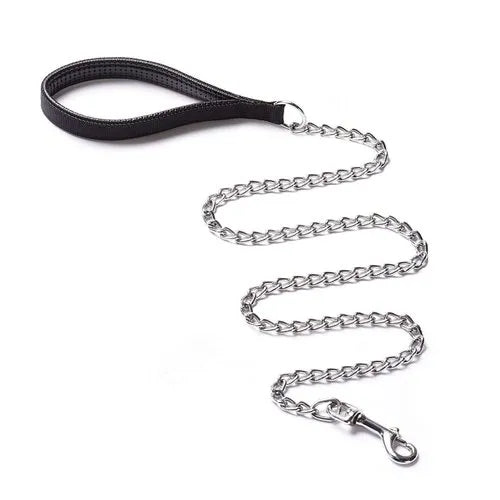 Eagle Pet Products Heavy Duty Metal Dog Leash with Handle for Small & Medium Size Dogs.