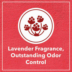 Drools Lavender Scented Clumping Cat Litter.
