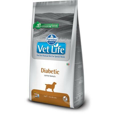 Farmina Vet Life Diabetic Dry Dog Food.