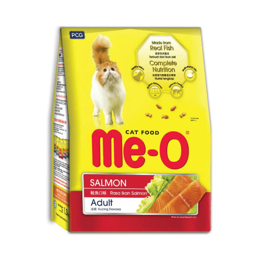 MeO Salmon Adult Dry Cat Food.