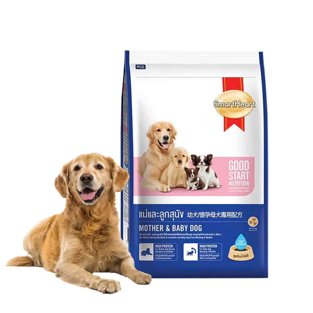 Smart Heart Mother & Baby Dry Dog Food.
