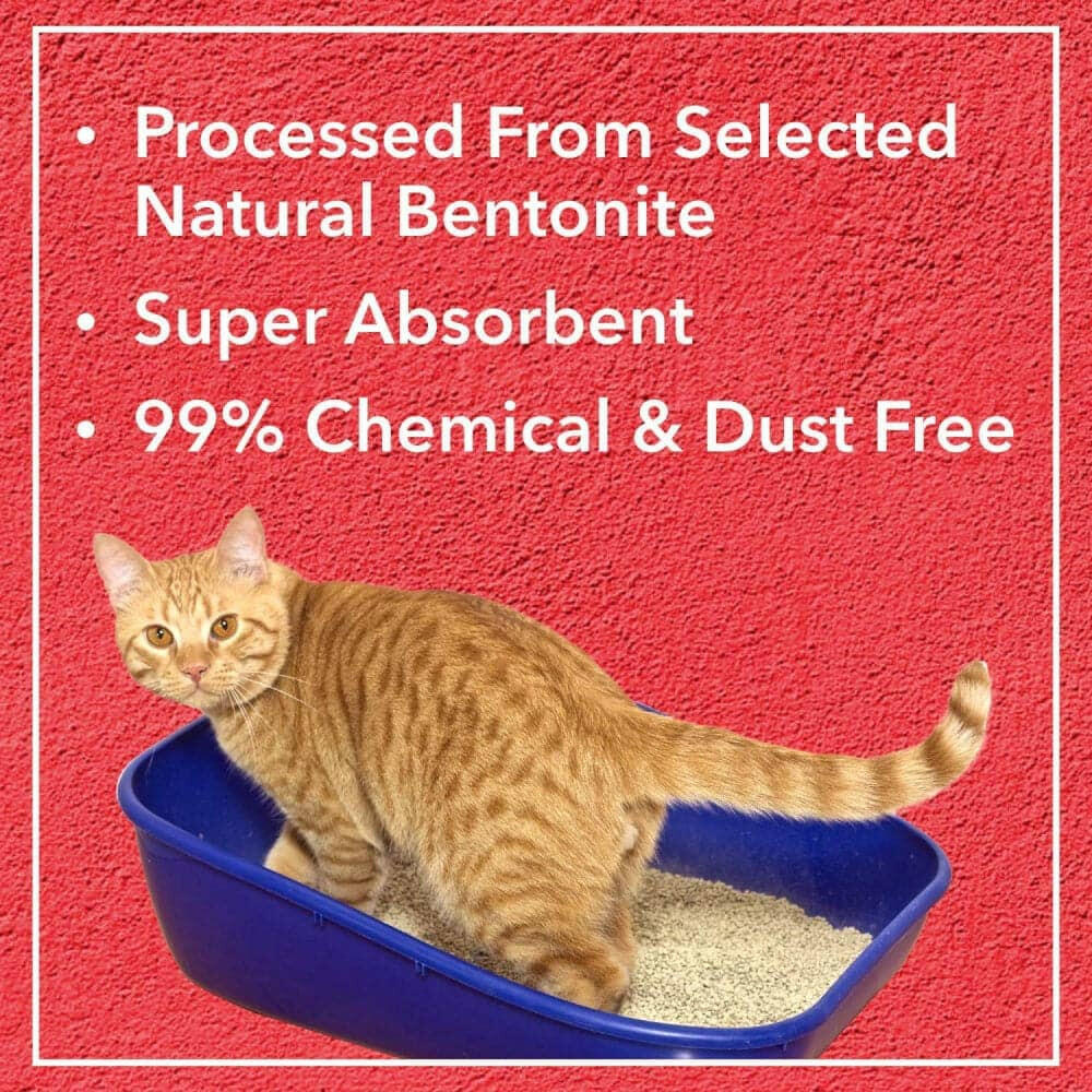 Drools Lavender Scented Clumping Cat Litter.