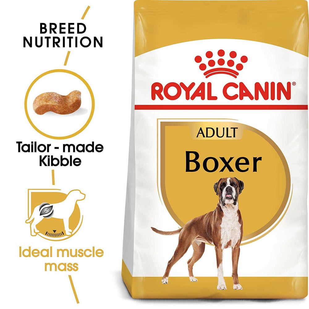 Royal Canin Boxer Adult Dry Dog Food.