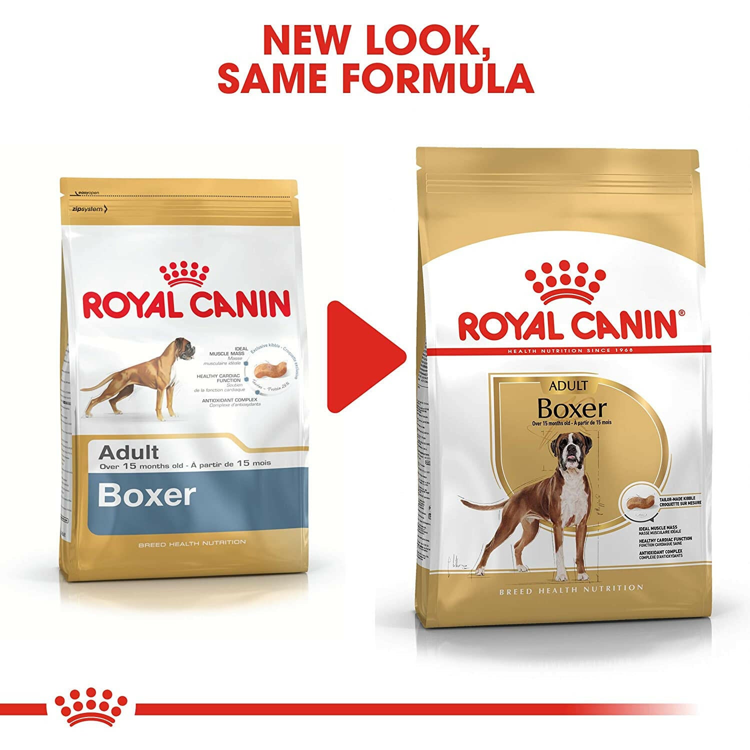 Royal Canin Boxer Adult Dry Dog Food.