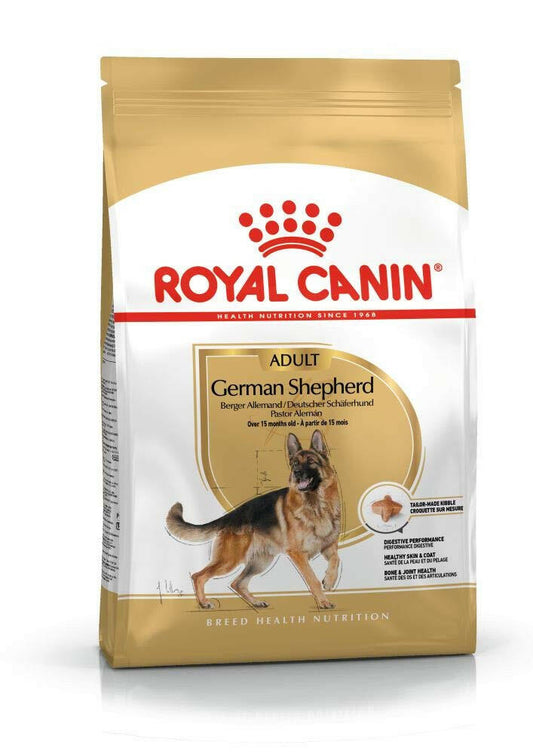 Royal Canin German Shepherd Adult Dog Food.