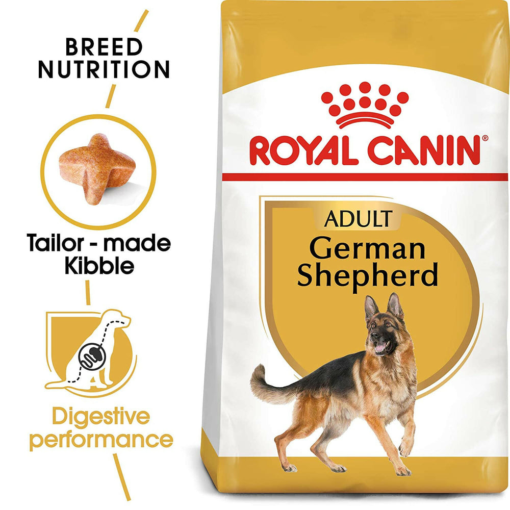 Royal Canin German Shepherd Adult Dog Food.