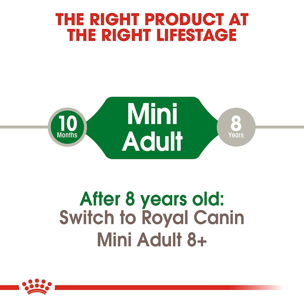 Royal Canin Mini Adult Dry Dog Food.