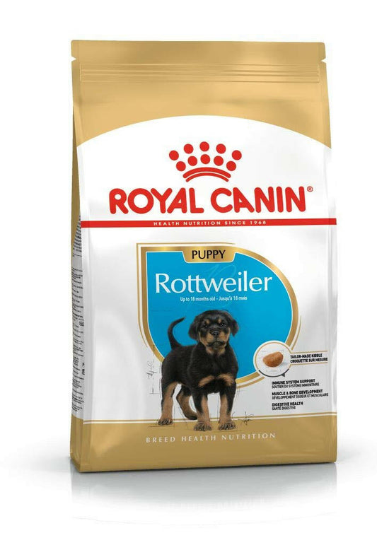 Royal Canin Rottweiler Puppy Dog Dry Food.