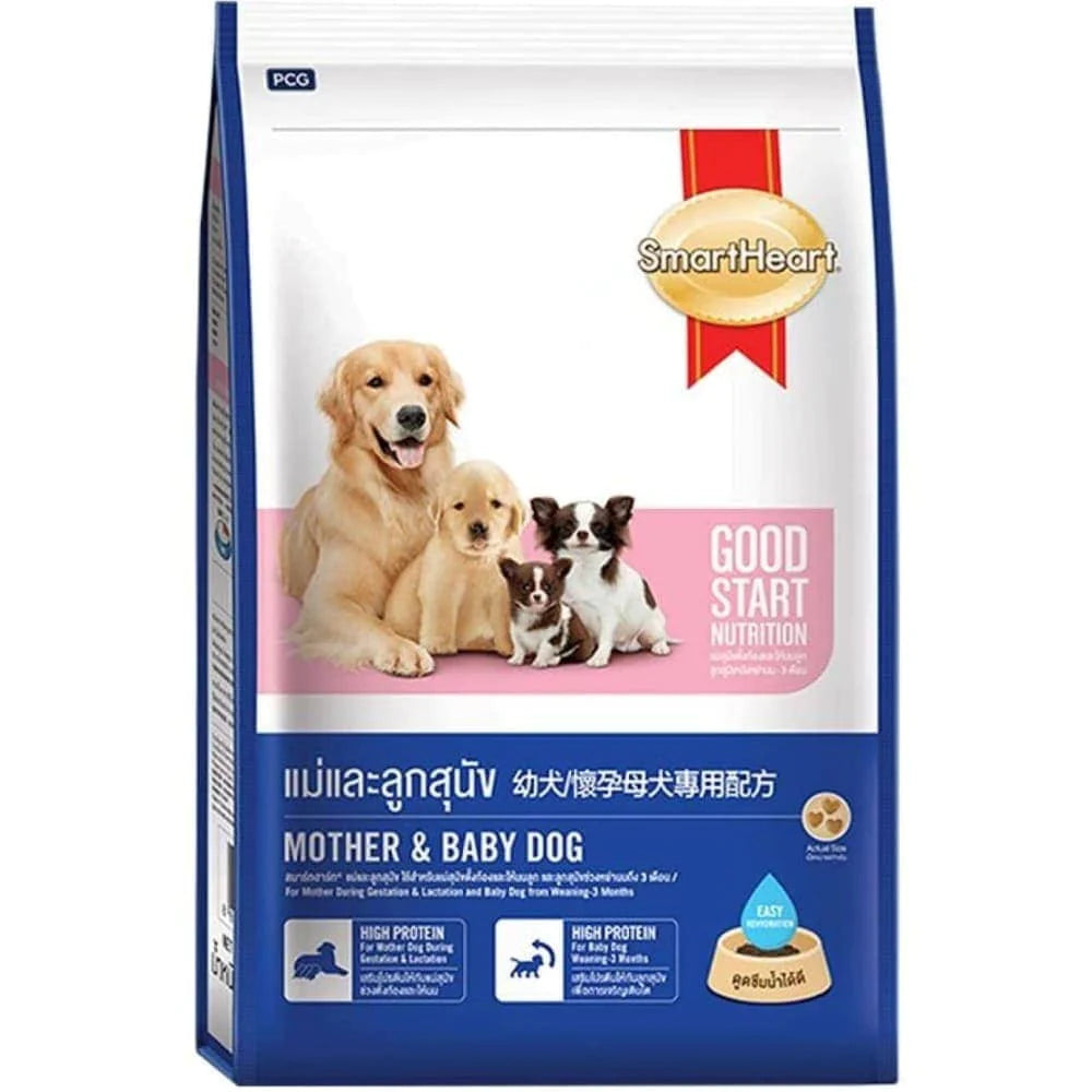 Smart Heart Mother & Baby Dry Dog Food.