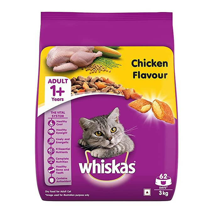 Whiskas Chicken Adult Dry Cat Food.