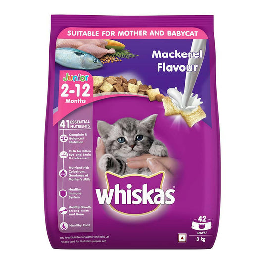 Whiskas Kitten Cat Food, Mackerel.