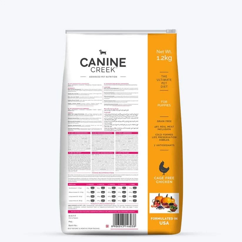 Canine Creek Ultra Premium Starter Puppy Dry Dog Food - dspetstore.com