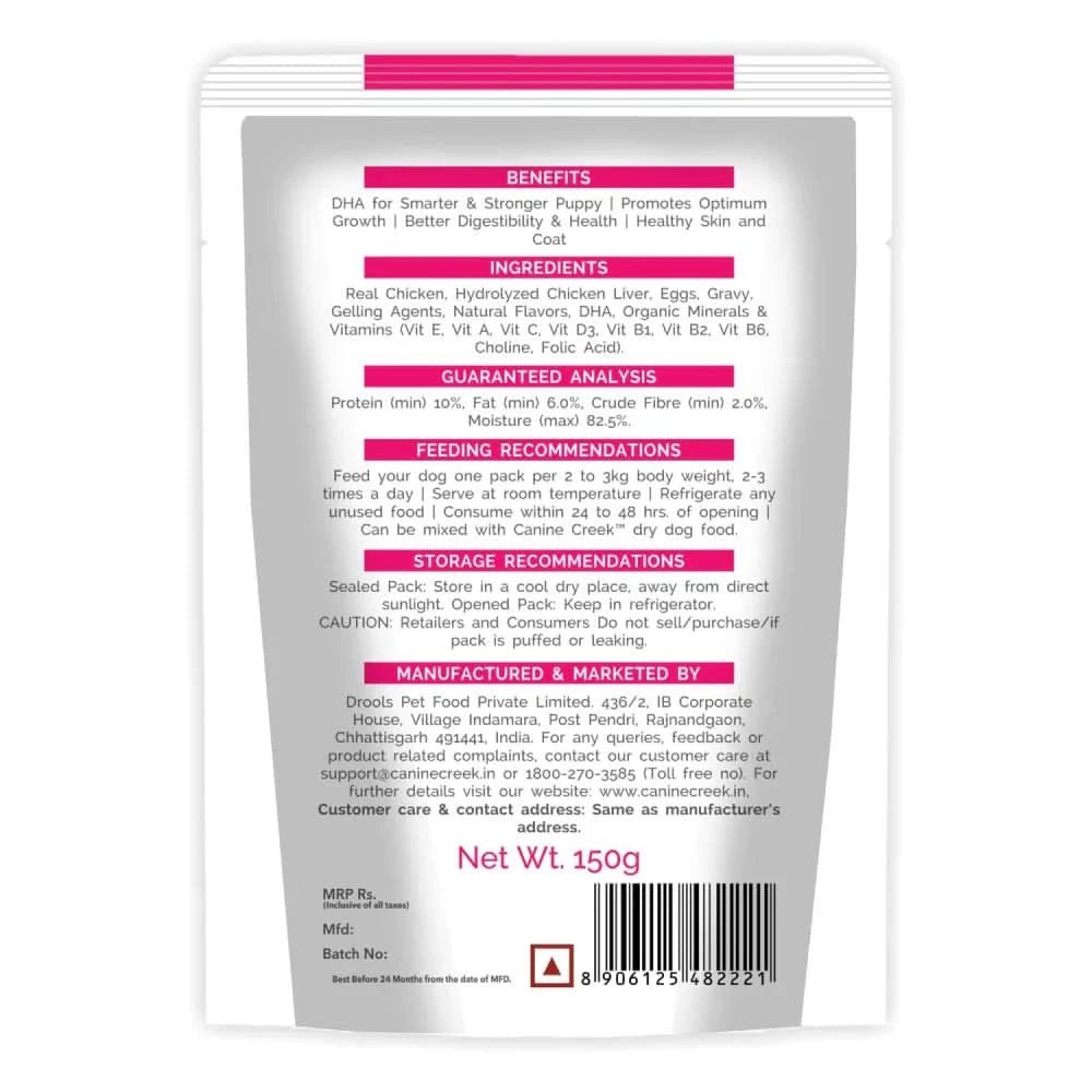 Canine Creek Wet Food for Puppy Grain Free - dspetstore.com