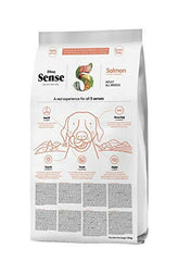 Grain free salmon adult dog food by Dibaq.