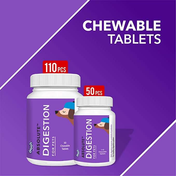 Drools Absolute Digestive Supplement for Dogs - dspetstore.com