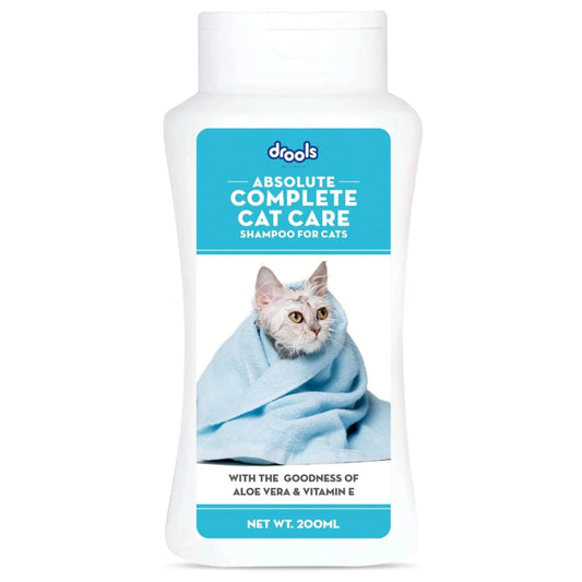 Drools Complete Care Shampoo for Cats, 200 ml - dspetstore.com