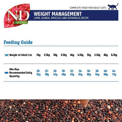Farmina N&D Dry Cat Food Weight Management - Quinoa - dspetstore.com
