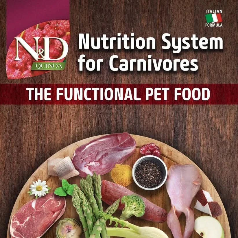 Farmina N&D Quinoa Adult Dog Food Skin & Coat Quail Grain Free - dspetstore.com