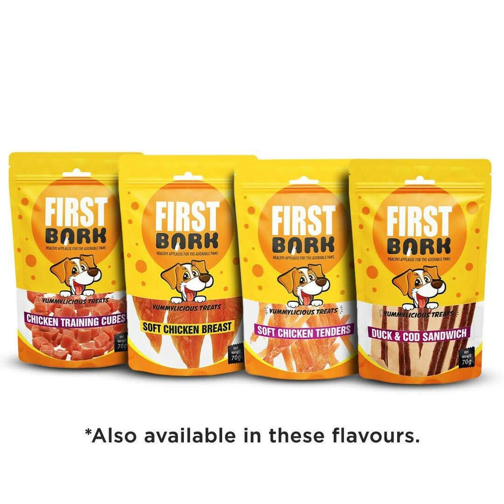 First Bark Soft Chicken Ring Dog Treats - dspetstore.com