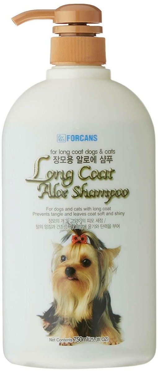 Forbis Long Coat Aloe Dog Shampoo, 750 ml - dspetstore.com