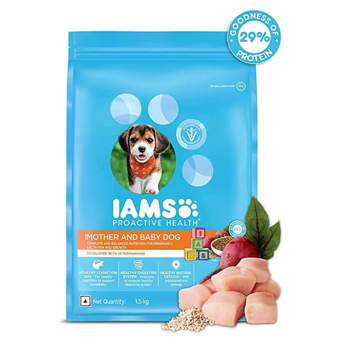 IAMS Premium Mother & Baby Dry Dog Food with Chicken - dspetstore.com