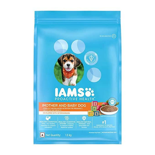 IAMS Premium Mother & Baby Dry Dog Food with Chicken - dspetstore.com