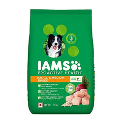IAMS Proactive Health Small & Medium Breed Adult Dog Food - Chicken Dry Food - dspetstore.com