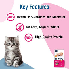 Kitty Yums Kitten Ocean Fish Food - dspetstore.com