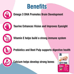 Kitty Yums Kitten Ocean Fish Food - dspetstore.com