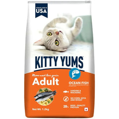 Kitty Yums Ocean Fish Adult Cat Food - dspetstore.com