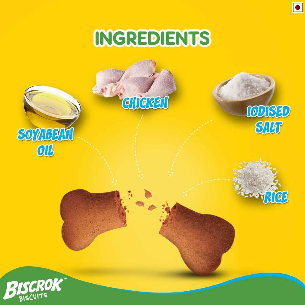 Pedigree Biscrok Dog Biscuit, Chicken Flavour - dspetstore.com