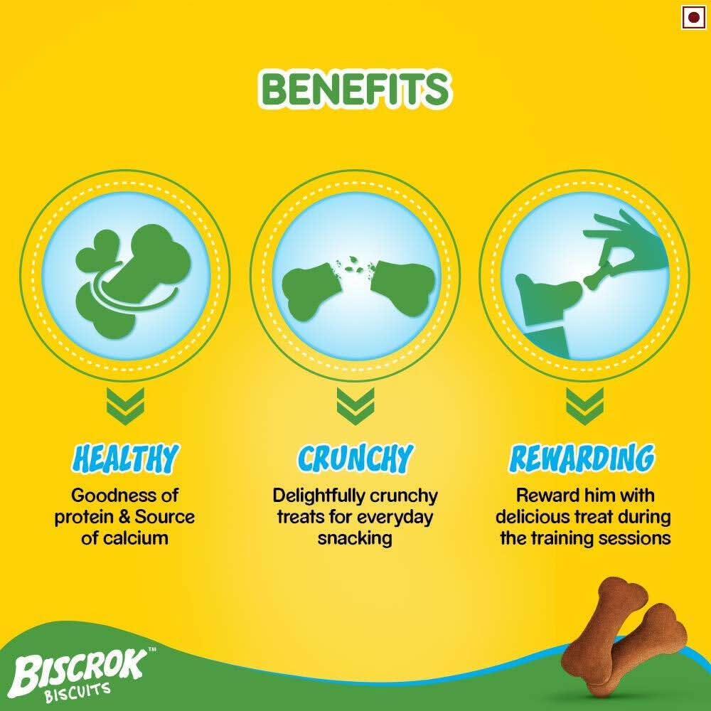 Pedigree Biscrok Dog Biscuit, Chicken Flavour - dspetstore.com