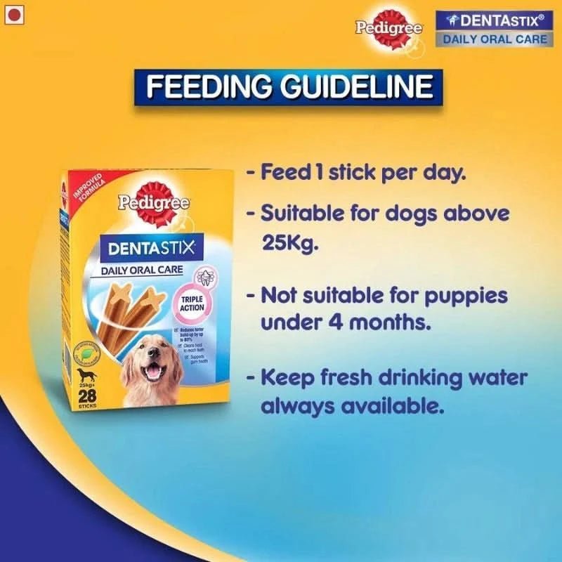 Pedigree Dentastix Oral Care for Large Breed Dogs - dspetstore.com