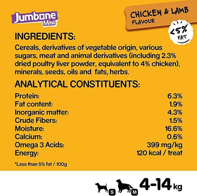 Pedigree Jumbone Mini Adult Dog Treats - dspetstore.com