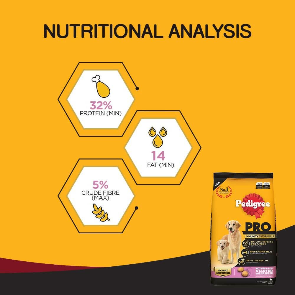 Pedigree Pro Starter Mother and Pup Large Breed - dspetstore.com