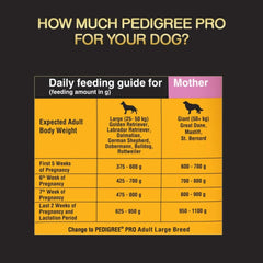 Pedigree Pro Starter Mother and Pup Large Breed - dspetstore.com