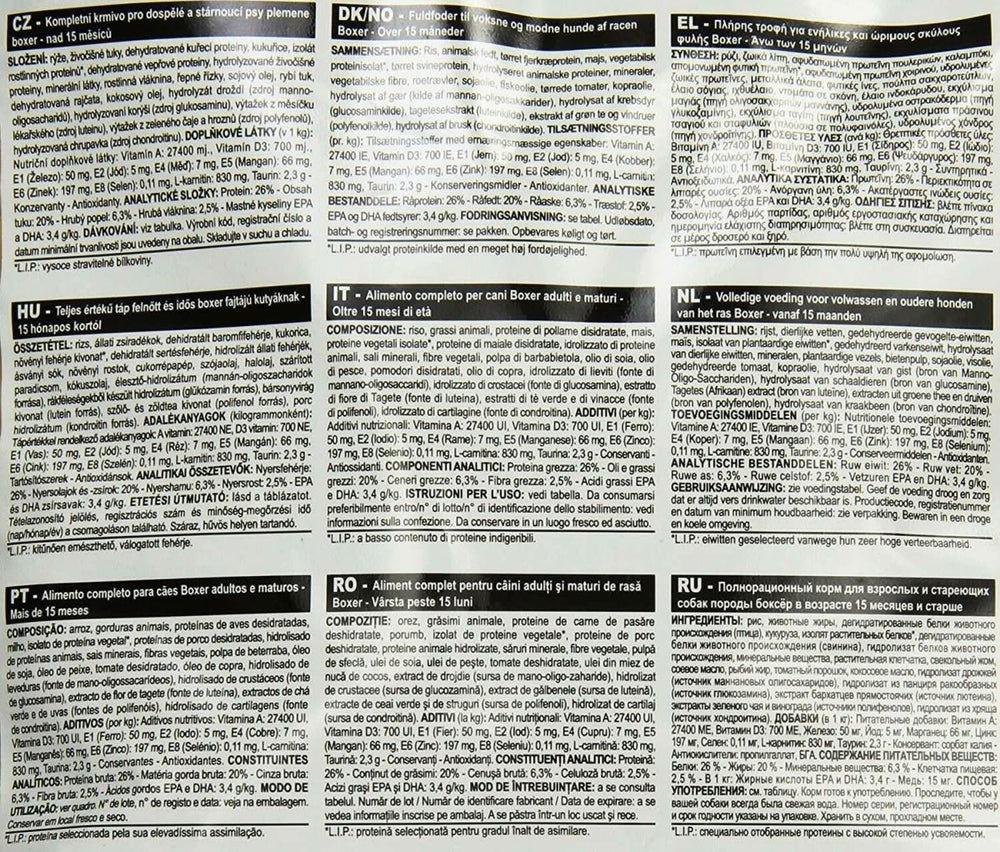 Royal Canin Boxer Adult Dry Dog Food - dspetstore.com