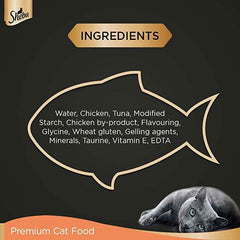 Sheba Wet Cat Food Chicken With Tuna In Gravy - dspetstore.com
