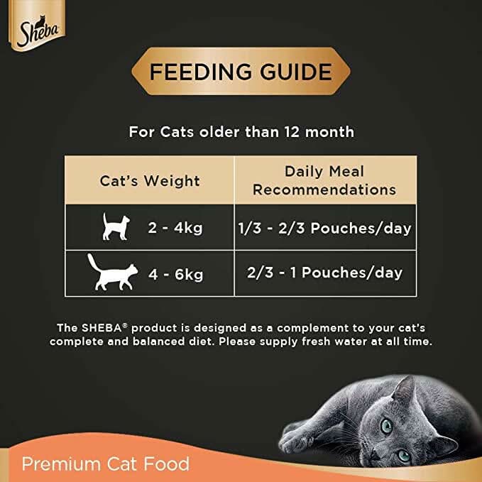 Sheba Wet Cat Food Chicken With Tuna In Gravy - dspetstore.com
