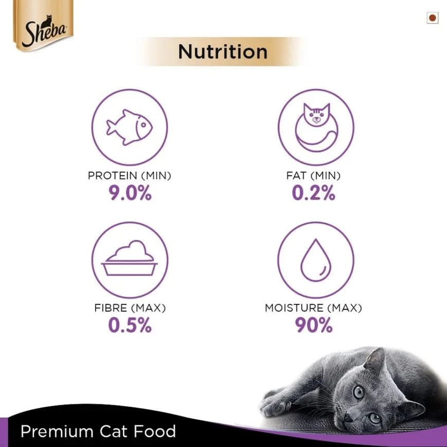 Sheba Wet Cat Food Tuna Filets in Jelly - dspetstore.com