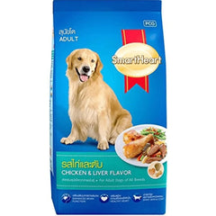 SmartHeart Chicken & Liver Adult Dog Dry Food - dspetstore.com