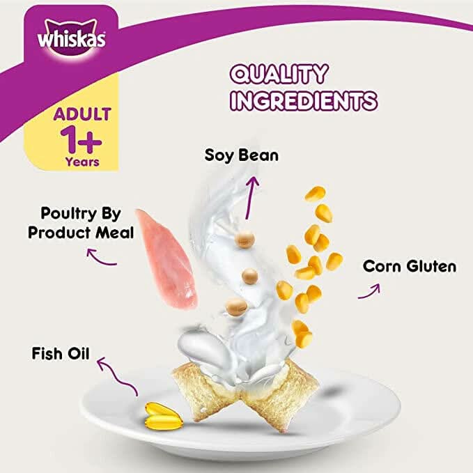 Whiskas Adult Dry Cat Food – Grilled Saba - dspetstore.com