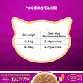 Whiskas Adult Wet Cat Food Tasty Mix Chicken, Salmon & Wakame Seaweed in Gravy - dspetstore.com