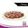 Cereal bowl with a mix of cereals and nuts on a white background